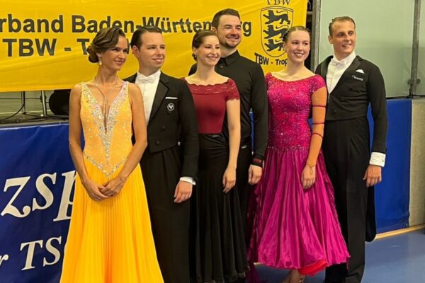 Zwei Aufstiege und ein Debüt – Ein außerordentlich erfolgreiches Tanz-Wochenende für den TSC Grün-Gold Speyer bei der TBW Trophy
