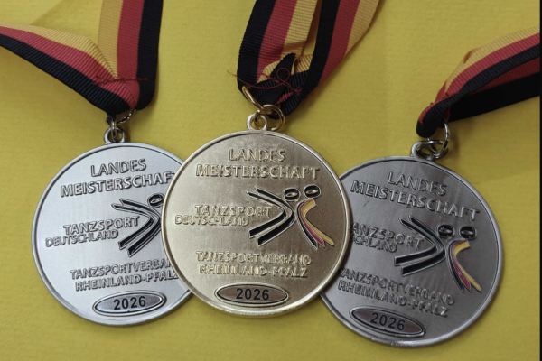 Medallienregen bei der Landesmeisterschaft